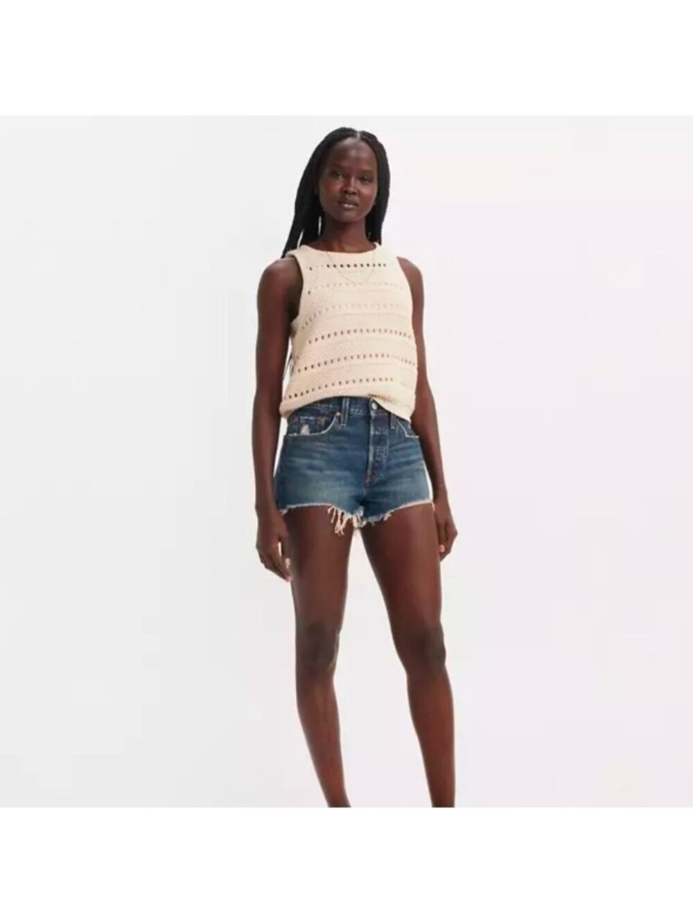 Levi’s cut off denim shorts size 26